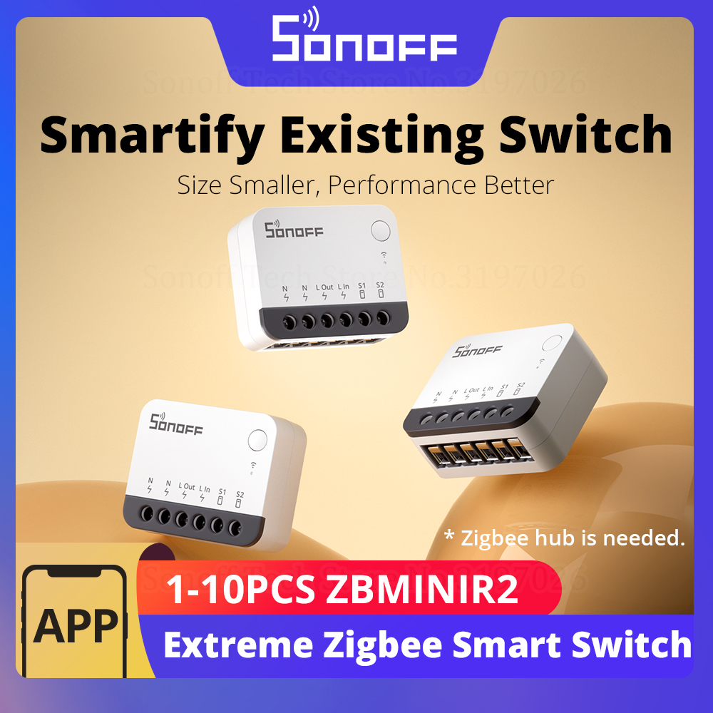 SONOFF ZBMINIR2 Zigbee Smart S - огляд і ціна Sonoff Basic