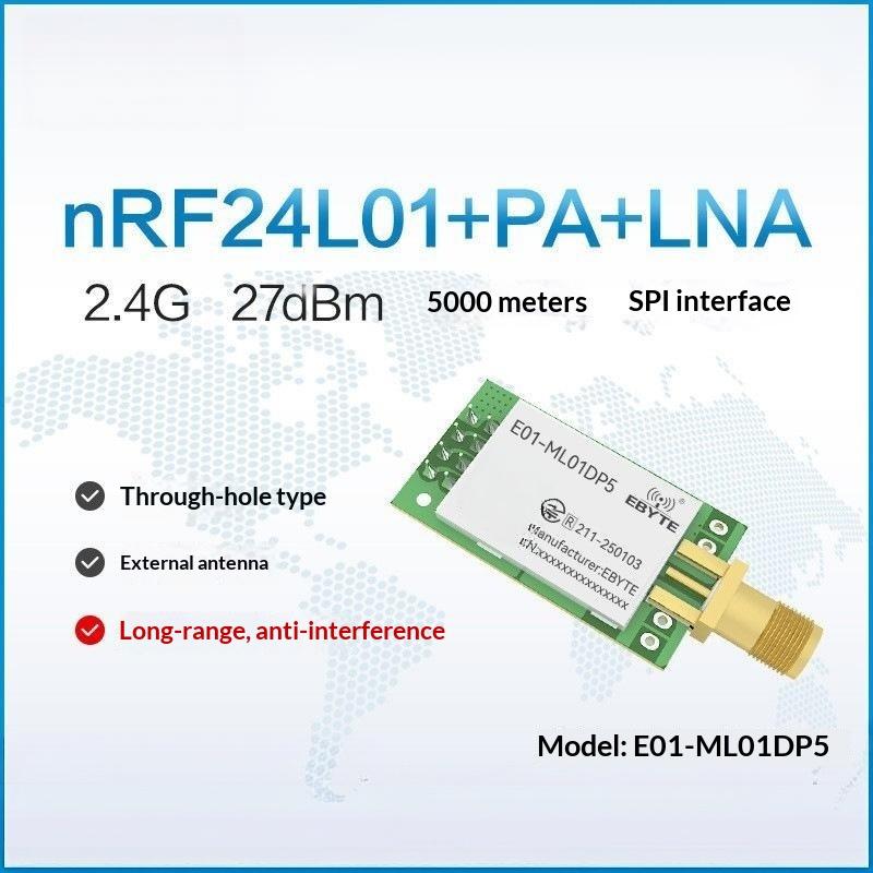 1Pcs Wireless RF Module NRF24L - огляд і ціна Smart Home Module Iot