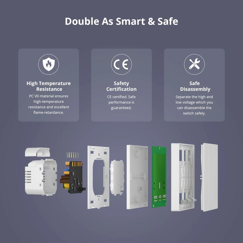 SONOFF M5 Matter Smart Wall Sw - огляд і ціна Sonoff